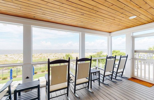 Edisto Island House | Beachfront Home Features Free WiFi, Private Pool, Patio, & Private Washer/Dryer