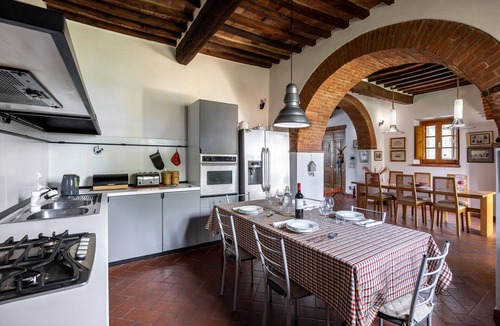 Pienza Villa | Beautiful private villa with A/C, WIFI, TV, veranda and pets allowed, close to Montepulciano