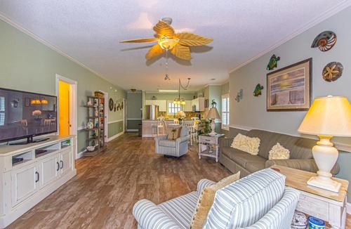 Central Myrtle Beach Villa | Beautifully Appointed 2BR 2BA Golf Villa Near the Beach