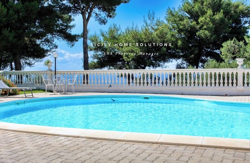 Trappeto Cottage | Blue moon cottage with pool Oasis Sea view in Villa By Sicily Home Solutions