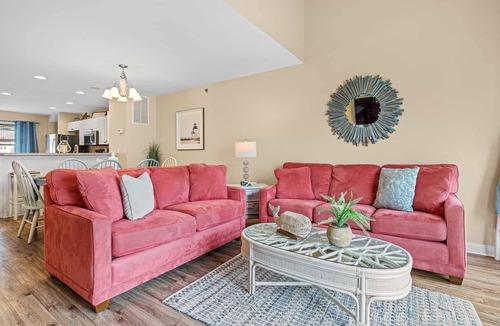 Bermuda Bay Condo | Break Time 3 BR, 3.5 Bath, Mini-Waterpark, Pool, Gym, Linens Provided, Sleeps 7