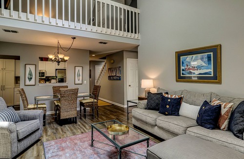 Sea Pines Condo | Bright and inviting condo w/shared pools & tennis courts - near the beach