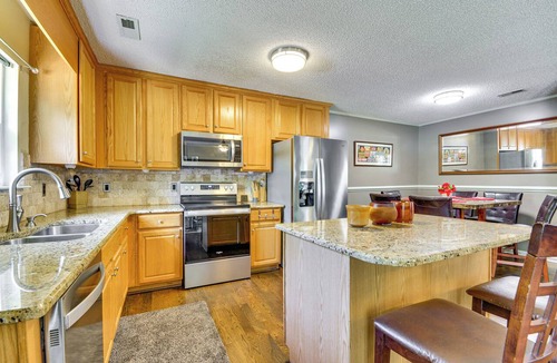 Browns Summit House | Browns Summit Vacation Rental w/Fire Pit!