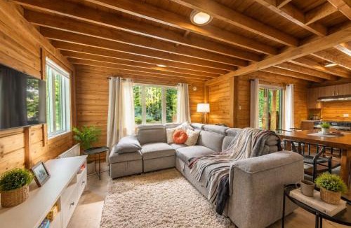 Lac-Etchemin Ski Chalet | Scandinavian Bath - Game room - Havre Etchemin
