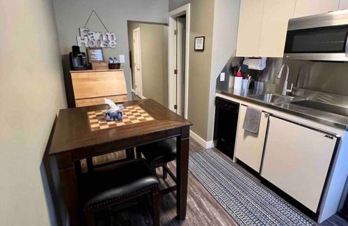 South Lethbridge Apartment | Central Farmhouse-Style Micro Apartment