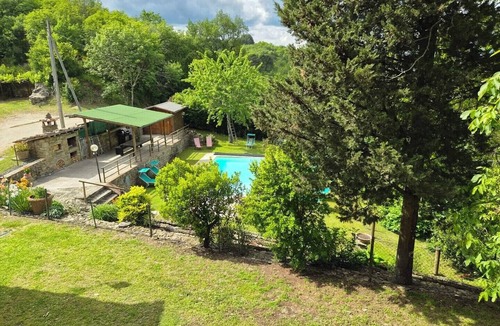 Castel Focognano Apartment | Charming Tuscan apartment with a pool, views, and a private terrace