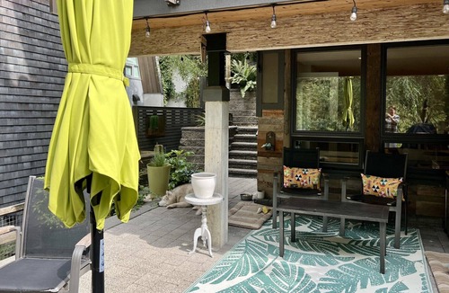 Deep Cove House | Coastal Modern Garden Suite w/Ocean Forest Access