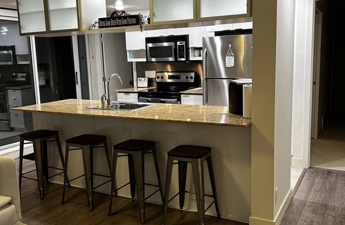 Connaught Condo | Comfortable, cozy modern condo 2 bedrooms, 2 bath and an office. Great location.
