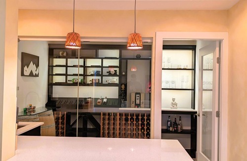 Maple Ridge Apartment | Cozy and modern guest suite with private patio.