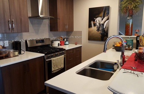 Southeast Calgary House | Cozy basement unit near restaurants, bars, stores, bus stations, and hospital.