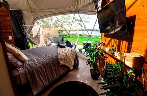 Pomquet Cabin | Cozy Dome Rental in Canada, for Romantic Weekends in Nature in Nova Scotia