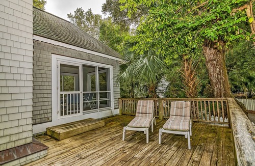Cape Fear Station House | Cozy three bedroom nestled in Keepers Landing overlooking maritime forest!