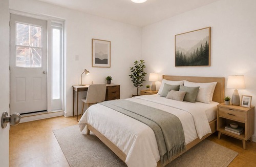 Latin Quarter Condo | Downtown 2BR Executive Suite /Sleeps 6/Steps to Berri-UQAM Metro,UQAM,CHUM.