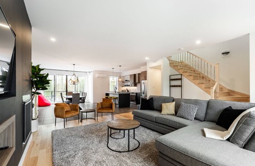 Magog Condo | Ecological 3-bedroom condo-chalet with shared spa Lake Memphremagog