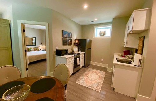 Wilmont Apartment | Elegant King Bed Apartment In Quiet Neighborhood
