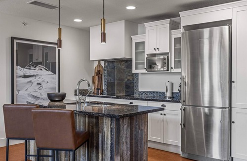 Canmore Apartment | Elevated Penthouse - Pool, Hot Tub & Relaxing Atmosphere!