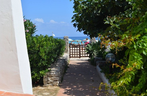 San Vito Lo Capo Apartment | Exclusive villa with beach access. Villa with terrace overlooking the sea of St. Vitus