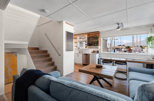 Lower Lonsdale Boat Rental | Floating Home with Rooftop Patio and Incredible Views!