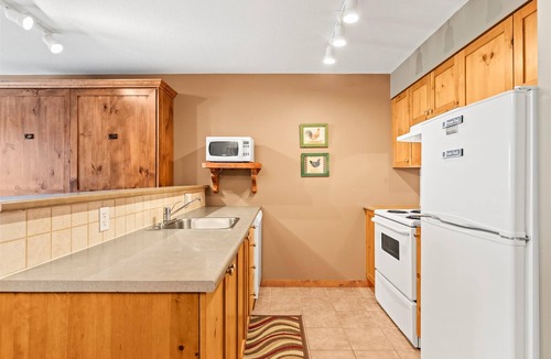 Silver Star Mountain Apartment | Fully-Equipped Creekside Studio Condo w/fireplace, near skiway, trails & village