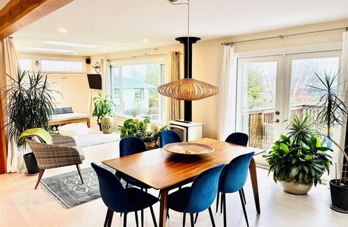 Union Bay House | Gorgeous Ocean View: West Coast Modern One Bedroom House.
