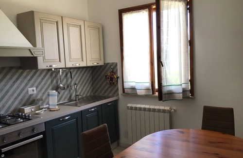Castelbuono Apartment | ground-floor apartment with two br and living r, terrace and private parking