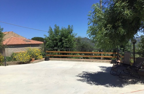 Castelbuono Apartment | ground-floor apartment with two br and living r, terrace and private parking