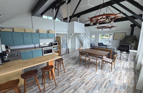 Discovery Islands Cabin | Grouse Island: A Private Island, All Yours - Private Dock, Sauna, Sleeps 8