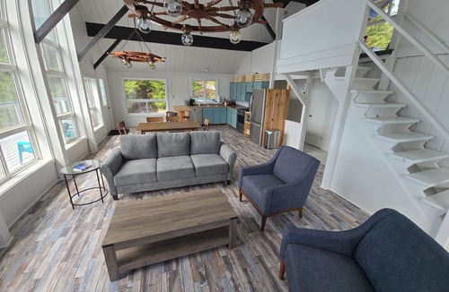 Discovery Islands Cabin | Grouse Island: A Private Island, All Yours - Private Dock, Sauna, Sleeps 8