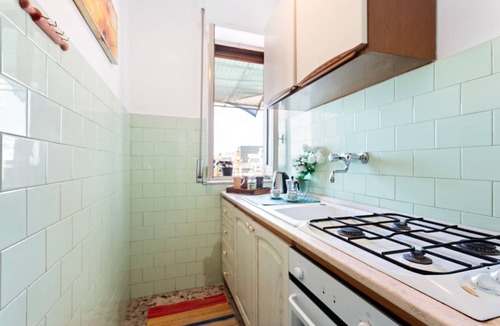 Aci Trezza Apartment | GuestHost - This comfortable 80sqm apartment can accommodate up to 3 people (distributed over 2 levels with internal stairs) located on the first floor, without a lift, of a characteristic building overlooking the Cyclops Riviera and Lachea Island. In 5