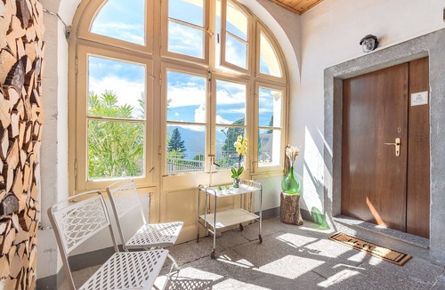 Maccagno Apartment | Hilltop Terrace House - Panoramic Maggiore Lake Views & Stunning Sunsets