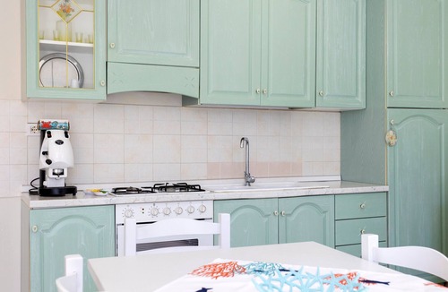 Menfi House | Holiday Home 'Bandiera Blu' near the Beach with A/C, Terrace & Garden