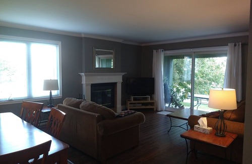 Magog Condo | Lake Memphremagog Walk To Lake & by Mt. Orford 4 less than weekly rentals!