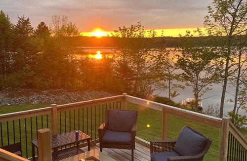 Boylston Cottage | Lake side cottage with hottub, indoor and outdoor fireplace. Cozy quiet space.