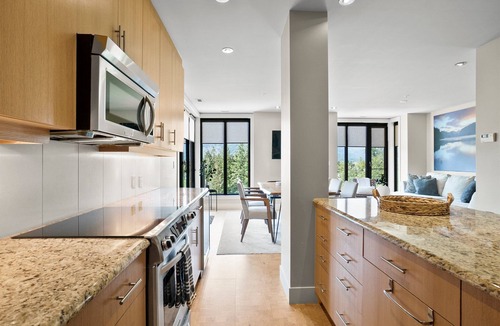 Sicamous Apartment | Lakeview condo on Mara Lake with Pool, Boat Slip and Gym