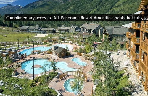 Panorama Condo | LARGE Studio | Ski In/Out | Pools & Hot Tubs | Central Upper Village Location