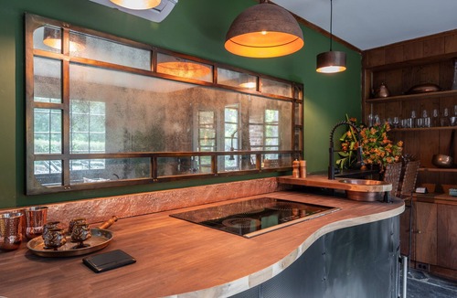Charlottesville House | Luxury 3-bedroom House at UVA - Outdoor Fireplace