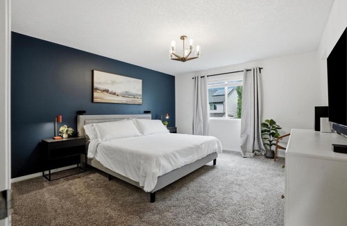 Cranston House | Luxury Cranston Home King Beds 77 TV BBQ