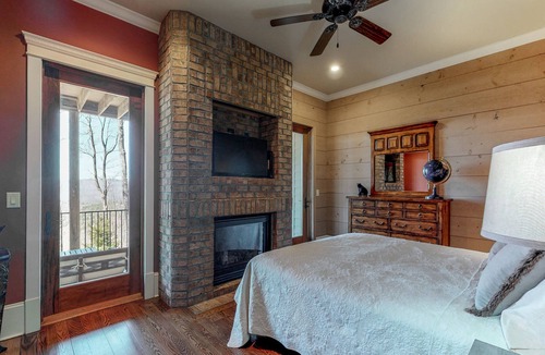 Dillard House | Luxury With Stunning Mountain Views , Indoor Pool, Theater, Custom Wine Bar