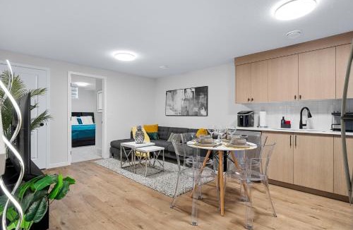 Keith Apartment | Modern 2BR Quiet Retreat with Kitchen Near Banff, Parks, Winsport
