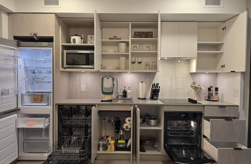 Cultural District Apartment | Modern DT Oasis | Cozy Retreat