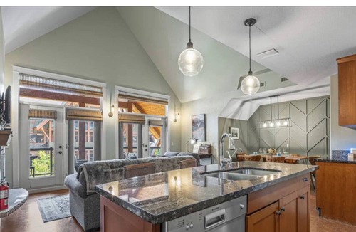 Cougar Creek Apartment | New on Market: Panorama View Penthouse w. One King Suite