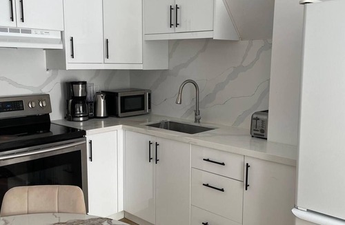 Durham Region House | Oshawa Suite Open Kitchen Living Space
