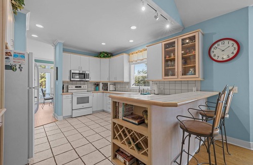 Emerald Isle House | Pet Friendly, Oceanside Interior Home Private Pool, Golf Cart, and Easy Access.