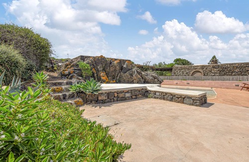 Pantelleria House | Picturesque vacation home with pretty pool and panoramic sea view.