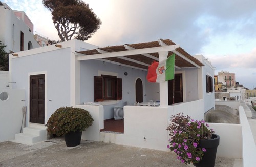 Ponza Villa | Ponza port, prestigious house, large terrace and amazing sea view