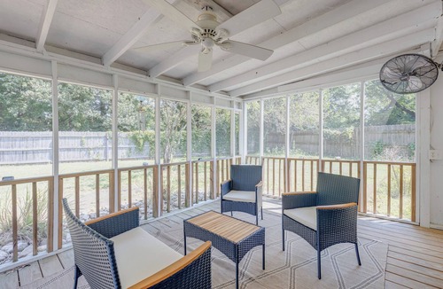Newport News House | Poolside Paradise 4-bedroom in Hampton w/WiFi, fireplace; 7 mi to Langley AFB
