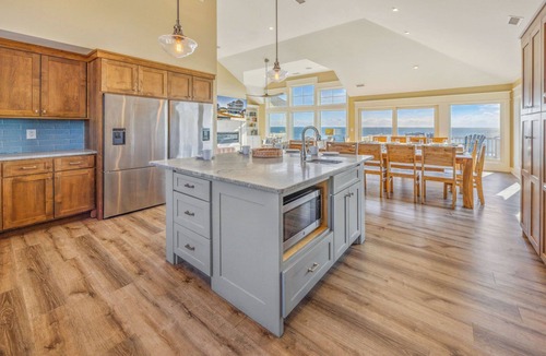 Hatteras House | Premier Oceanfront Dog Friendly w/Pool, Hot Tub, Elevator, Theater & Game Rooms