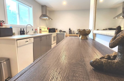 Regional District of Nanaimo Apartment | Private & Modern Studio near Ferry, Airport & VIU