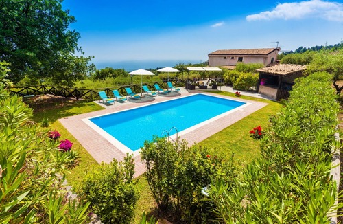 Piedimonte Etneo Villa | Private Pool, sea view, suites