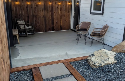 East Kootenay Apartment | Quiet and cozy studio in a newly built home, with a secluded private patio!